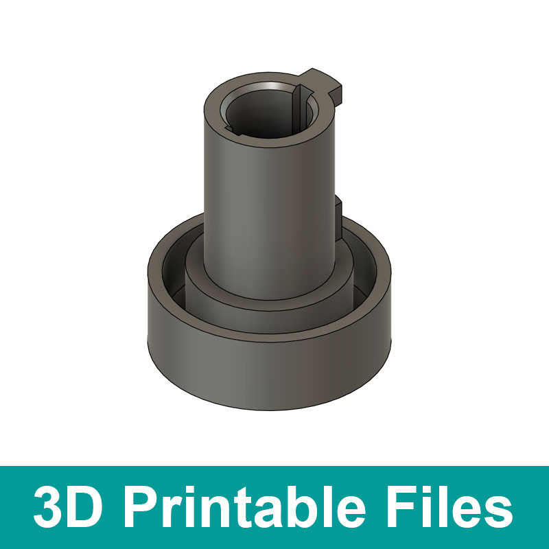 stl-file for Husqvarna 3600-3610 Stitch knob regulating Guide