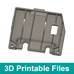 stl-file for BERNINA 830 Motor Housing Cover Plate