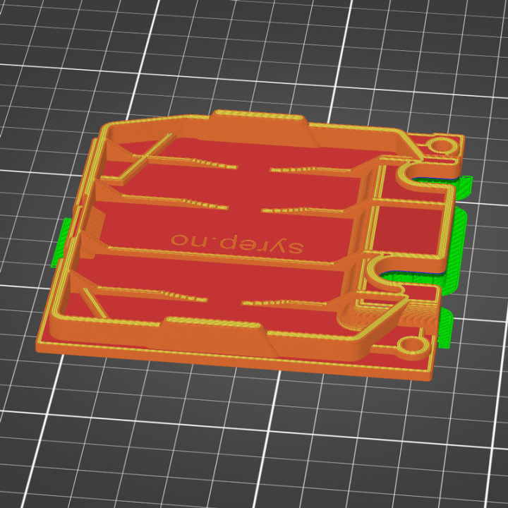 stl-file for BERNINA 830 Motor Housing Cover Plate