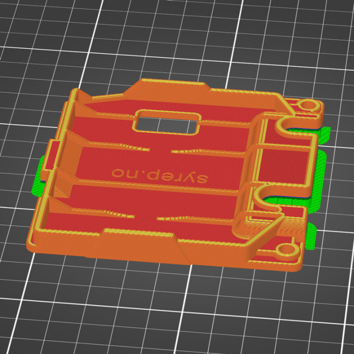 stl-file for BERNINA 830 Motor Housing Cover Plate