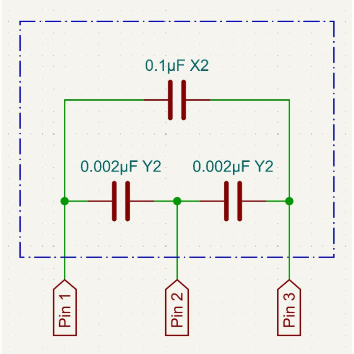 Motor capacitor for PFAFF 1222