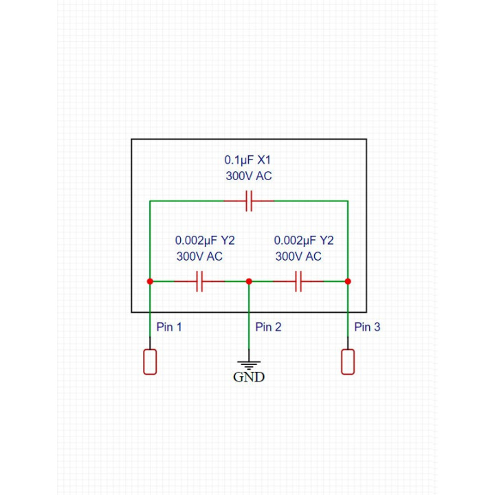 Motor capacitor for PFAFF 1222