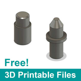 stl-file for Centering Bolt - BERNINA Extension Table