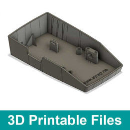 stl-file for Foot Plate - BERNINA Type 286 & 290 Foot Controller