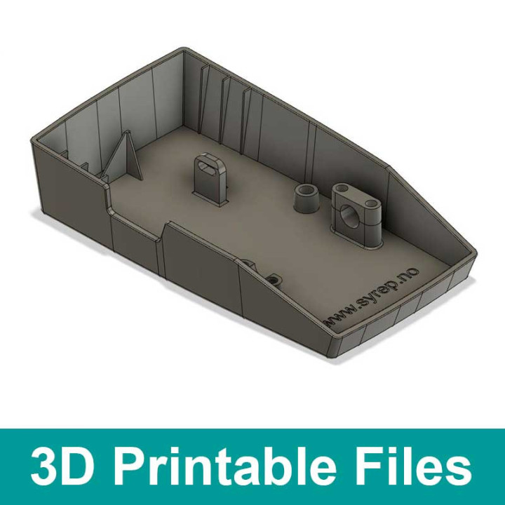 stl-file for Foot Plate - BERNINA Type 286 & 290 Foot Controller