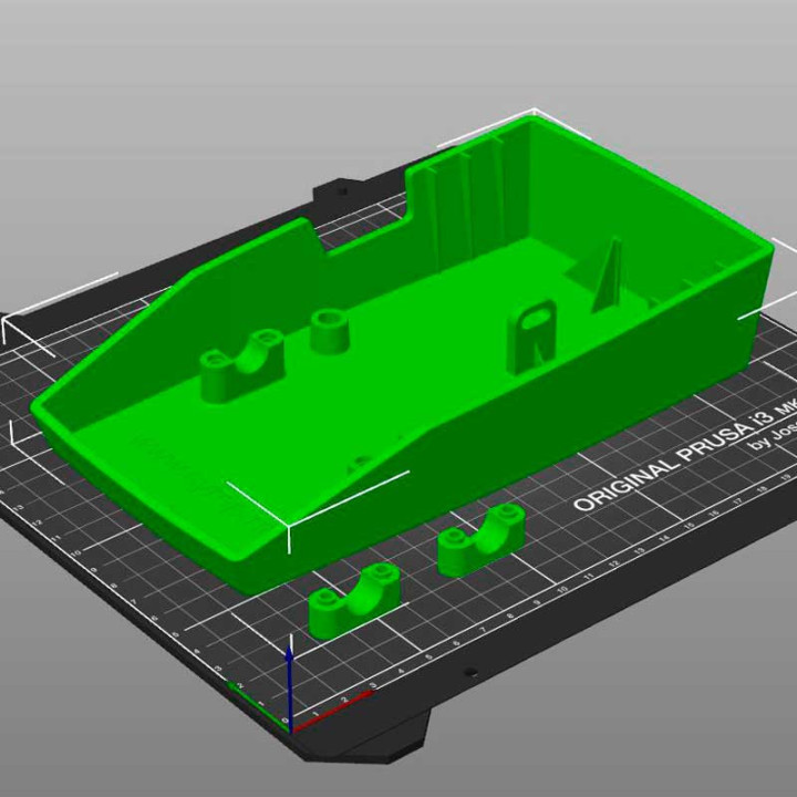 stl-file for Foot Plate - BERNINA Type 286 & 290 Foot Controller