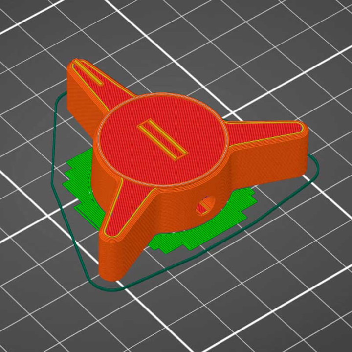 stl-file for Better Grip - Buttonhole knob
