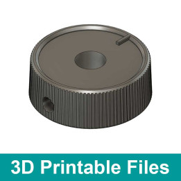 stl-file for Stitch width knob - BERNINA 707-708, 801-807, 830 & 831