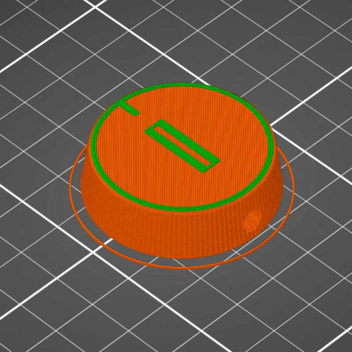 stl-file for Buttonhole knob - BERNINA 910, 930 & 931