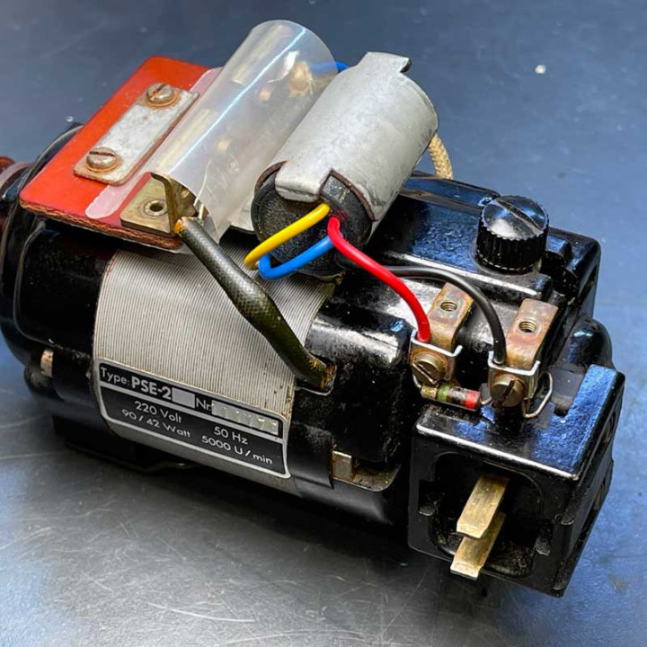 Motor capacitor for BERNINA 530-2 & 730 Type 1