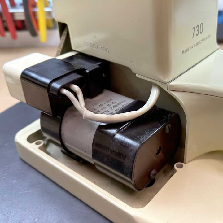 Motor capacitor for BERNINA 600, 700 & 730 Type 2