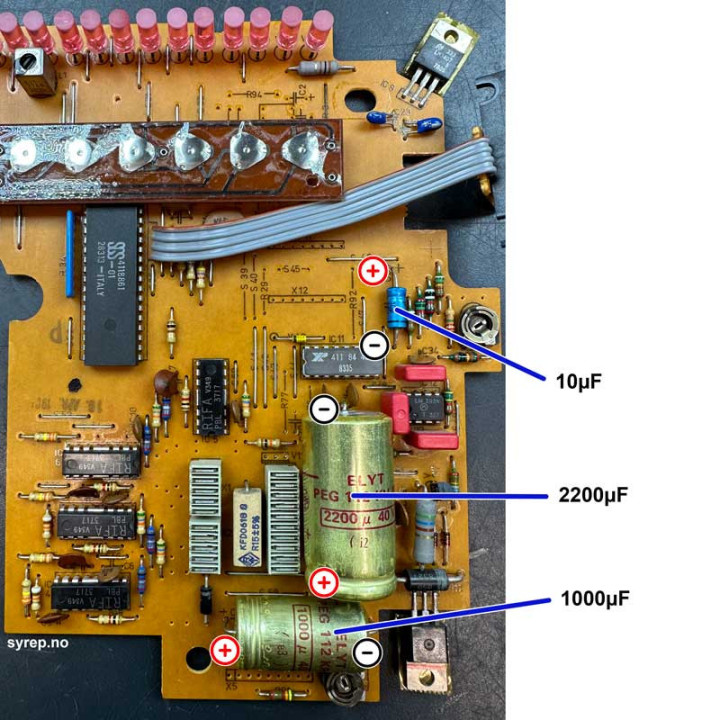 Husqvarna PRISMA 940, 950 & 960 Capacitor Repair Kit