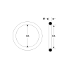 Bobbin Winder Rubber Ring