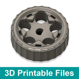 stl-file for Better Grip Handwheel - BERNINA 930-1630