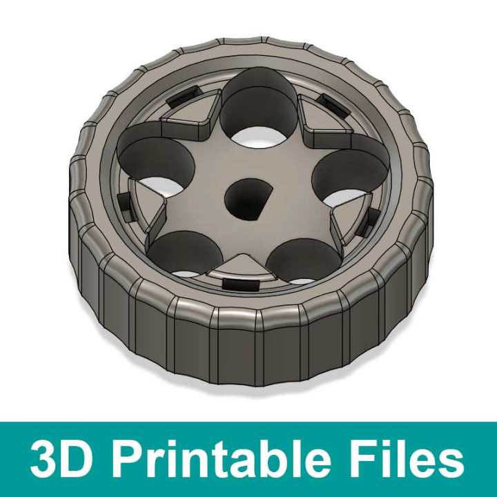 stl-file for Better Grip Handwheel - BERNINA 930-1630