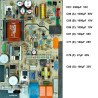 BERNINA L1230 Power Supply Capacitor Repair Kit
